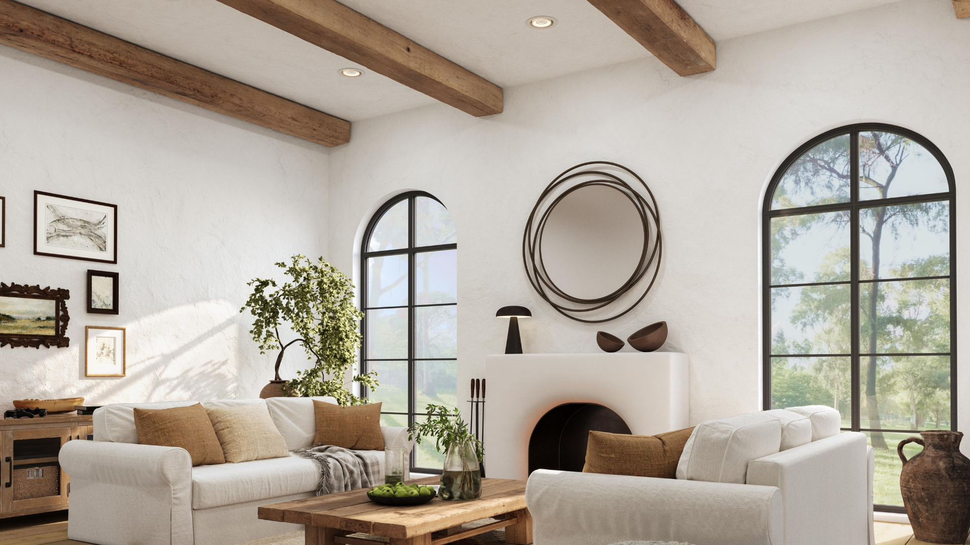 VLX 100 Arched / Custom Door in Los Angeles, CA | Meridian Windows & Doors - detail 1