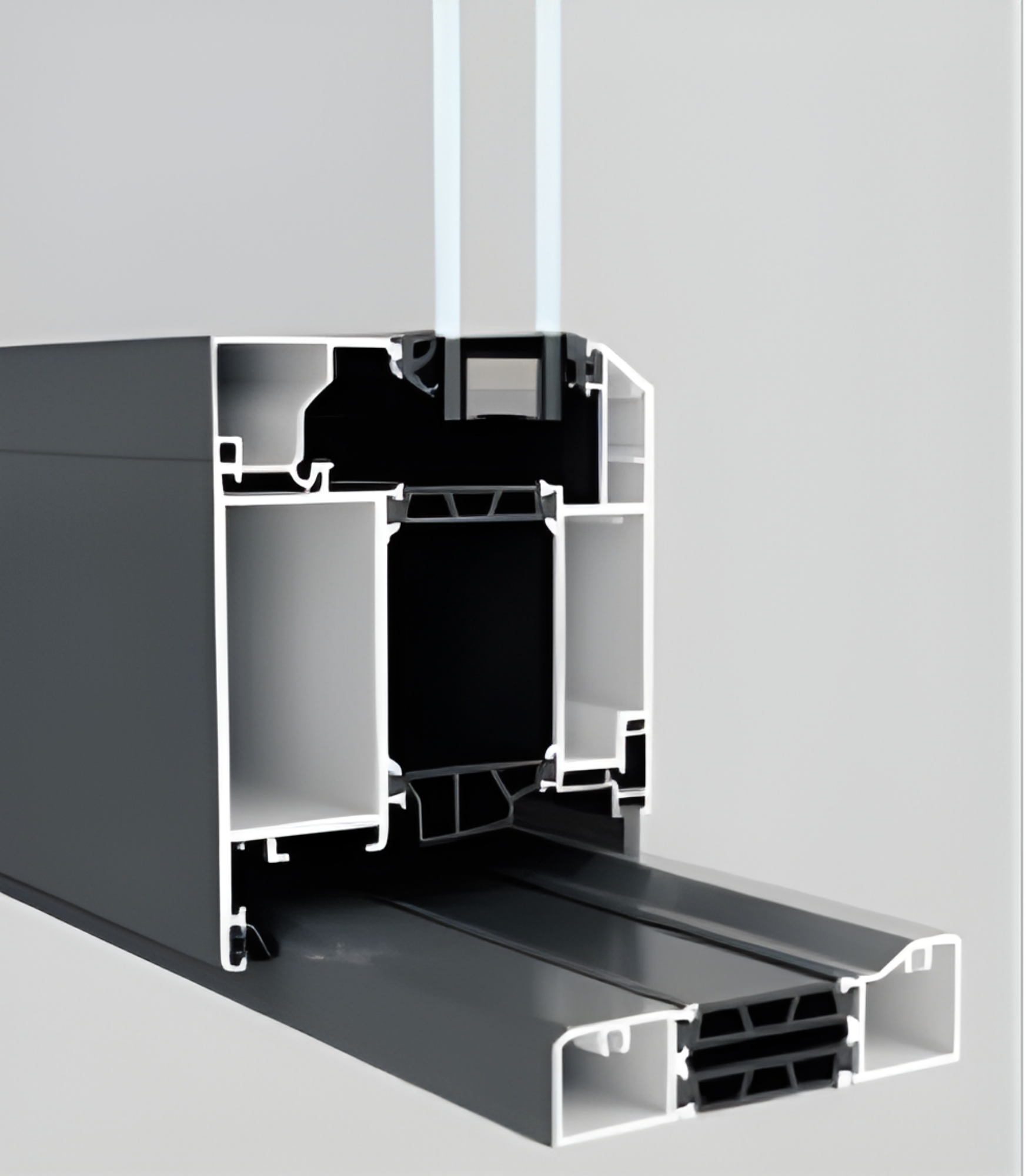 VLX 100 Double Swing / French Door in Los Angeles, CA | Meridian Windows & Doors - detail 3