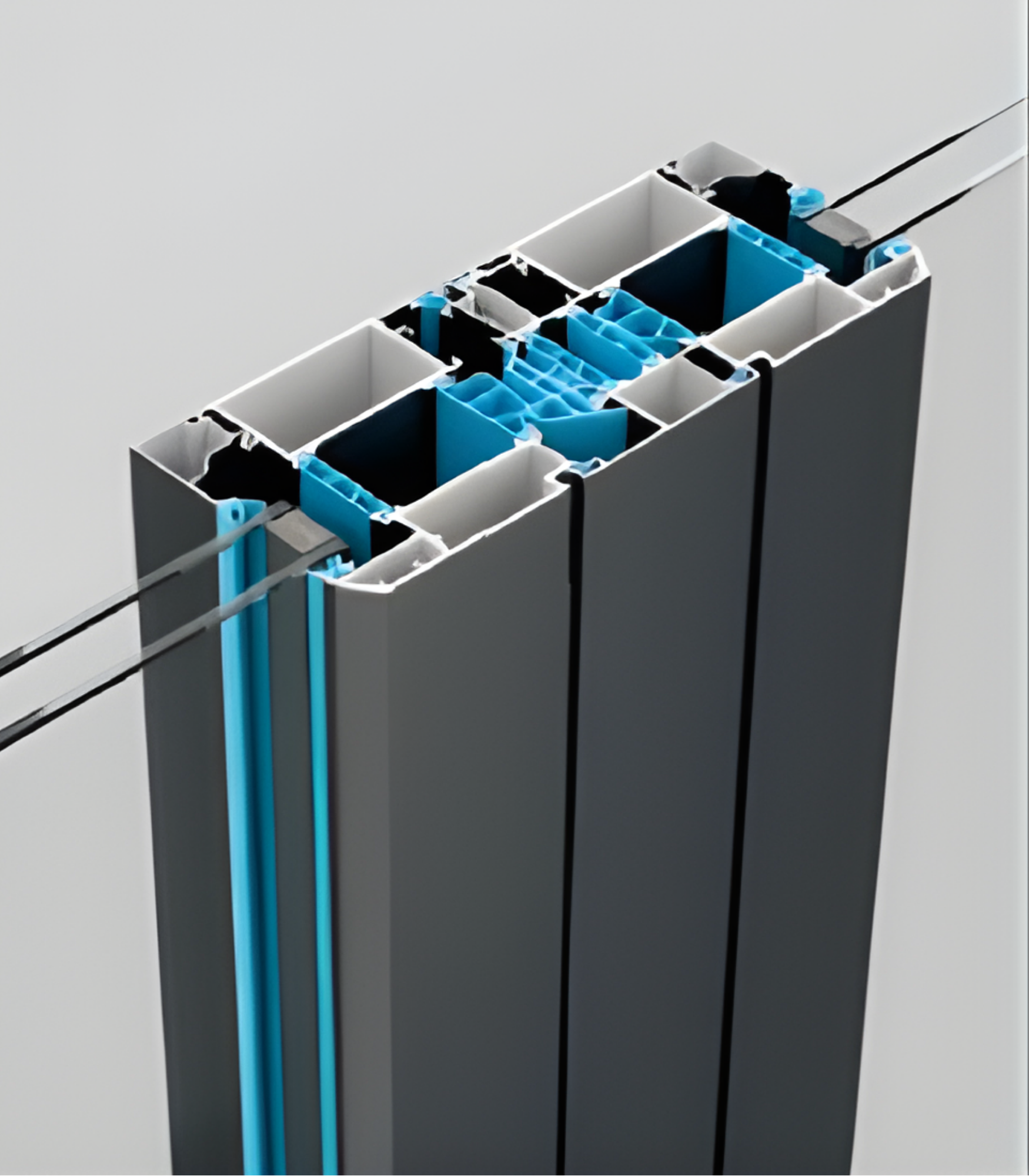 VLX 100 Double Swing / French Door in Los Angeles, CA | Meridian Windows & Doors - detail 5