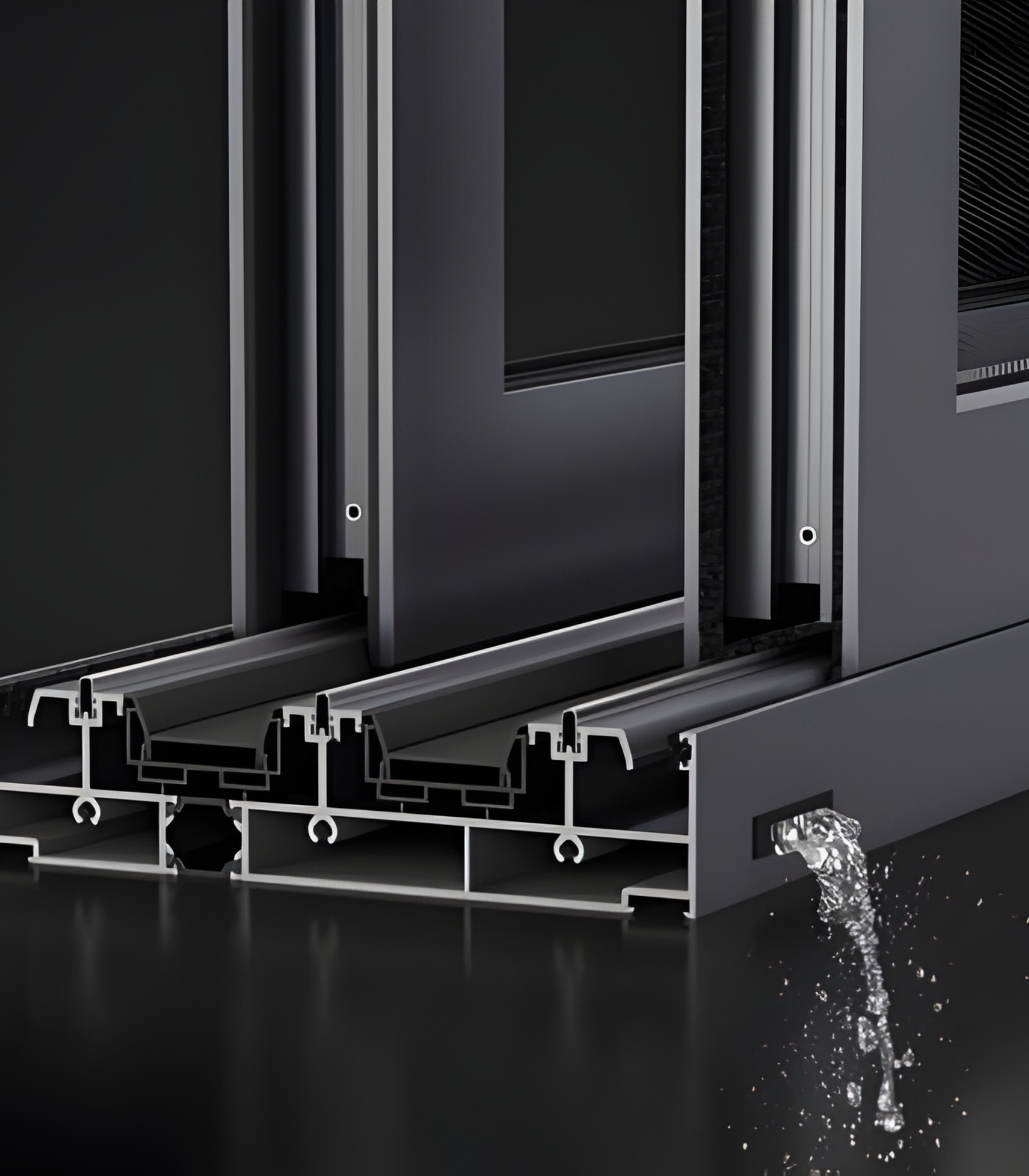 VLX 150 Heavy-Duty Sliding Door in Los Angeles, CA | Meridian Windows & Doors - detail 6