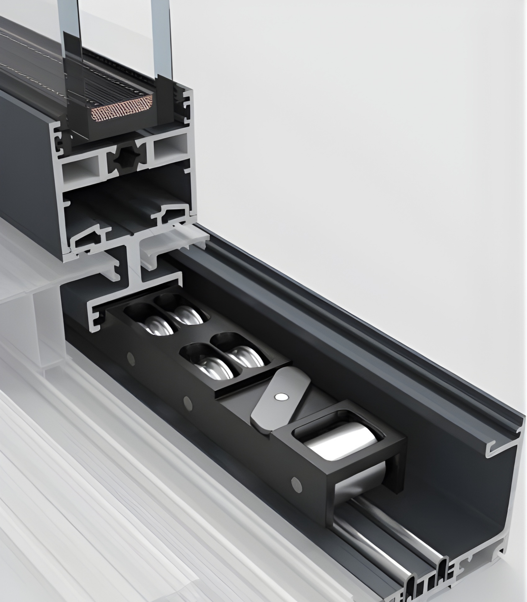 VLX 138 Panoramic Sliding Door in Los Angeles, CA | Meridian Windows & Doors - detail 7